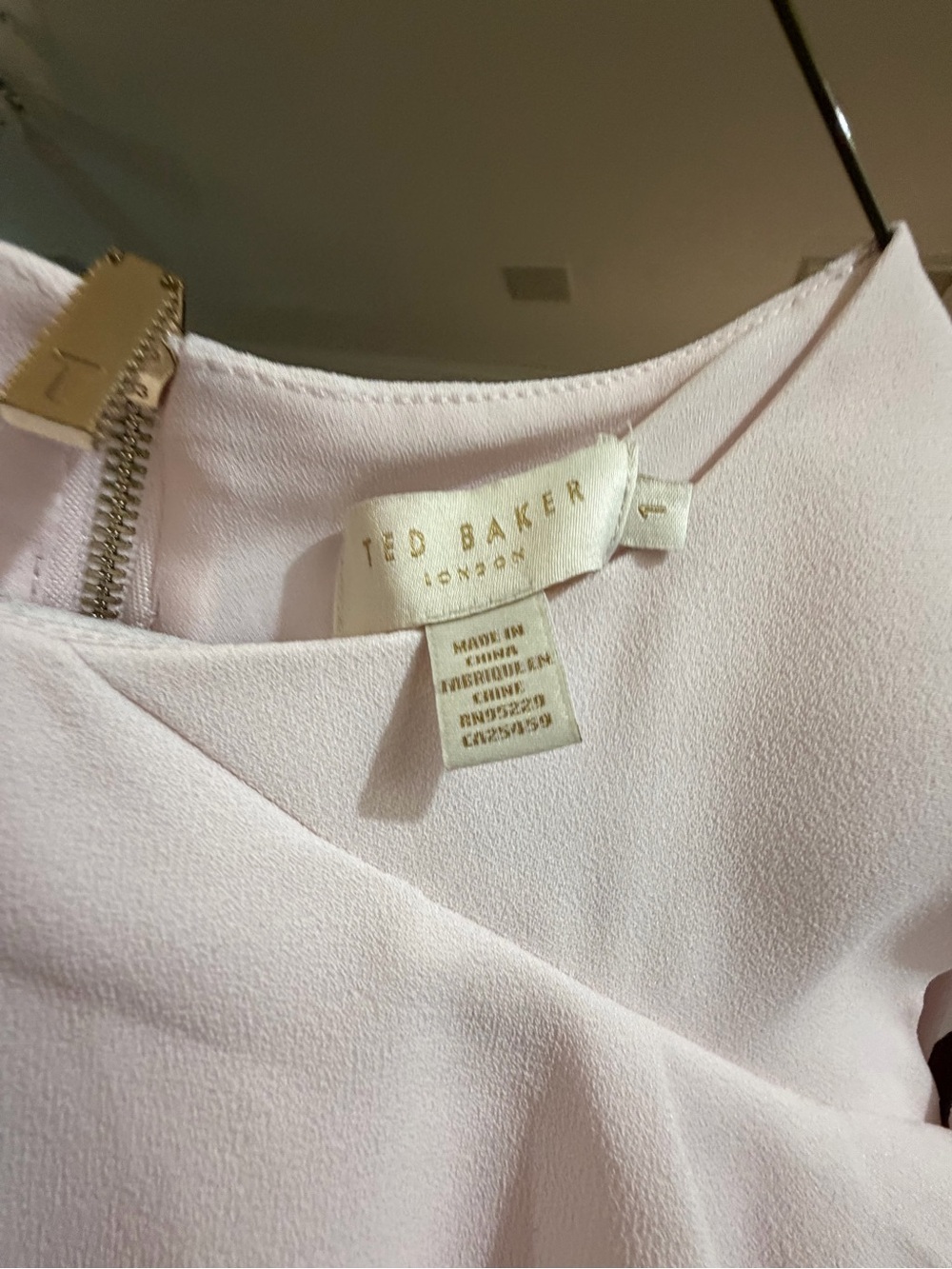 Ted Baker Pale Pink Ruffle-Trim Camisole - Picture 3 of 3